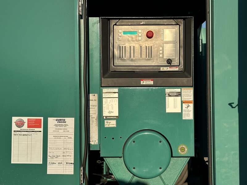 Used Cummins DGDK Diesel Generator, 707 Hrs