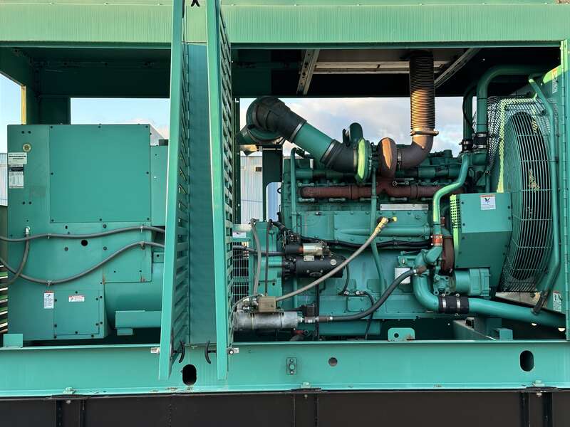 Used Cummins DFED KTA19-G4 Diesel Generator, 95 Hrs