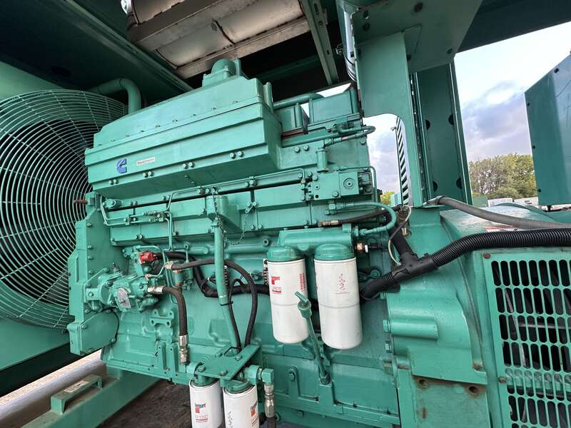 Used Cummins DFED KTA19-G4 Diesel Generator, 95 Hrs