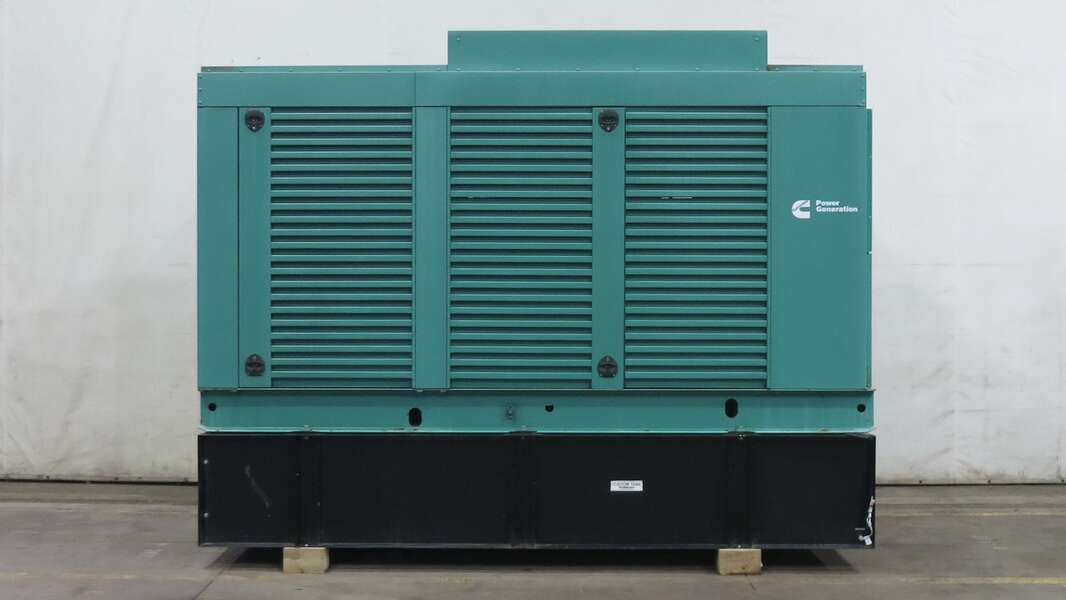 Used Cummins DFED KTA19-G4 Diesel Generator, 83 Hrs