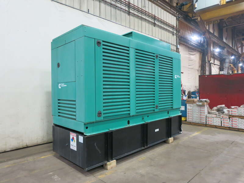 Used Cummins DFED KTA19-G4 Diesel Generator, 83 Hrs