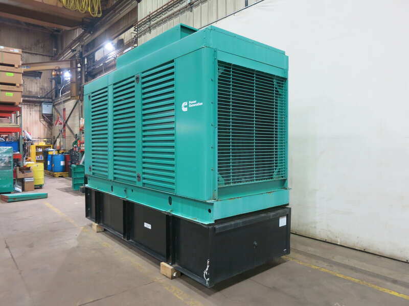 Used Cummins DFED KTA19-G4 Diesel Generator, 83 Hrs