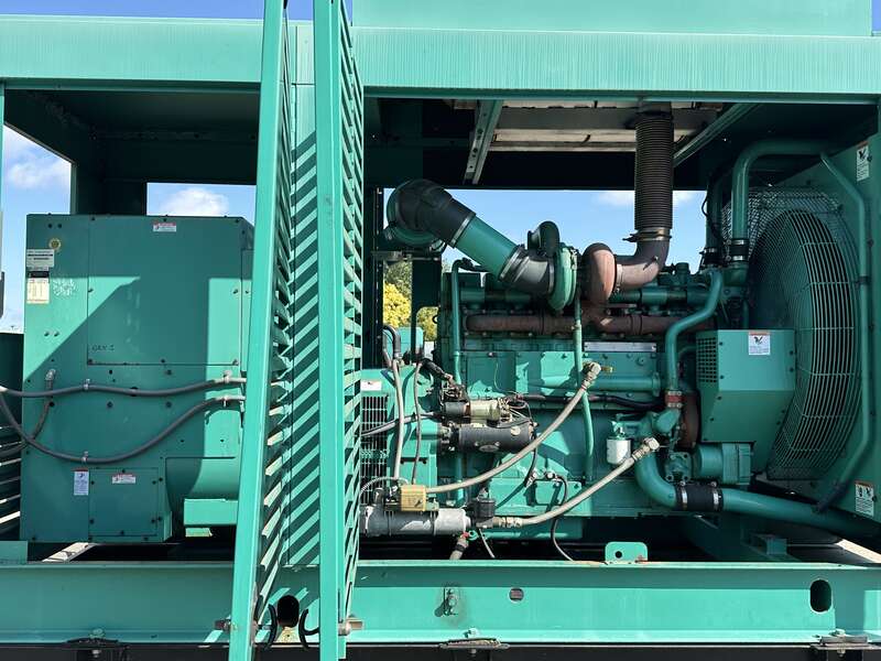 Used Cummins DFED KTA19-G4 Diesel Generator, 83 Hrs