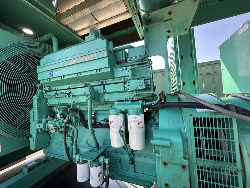 Used Cummins DFED KTA19-G4 Diesel Generator, 83 Hrs