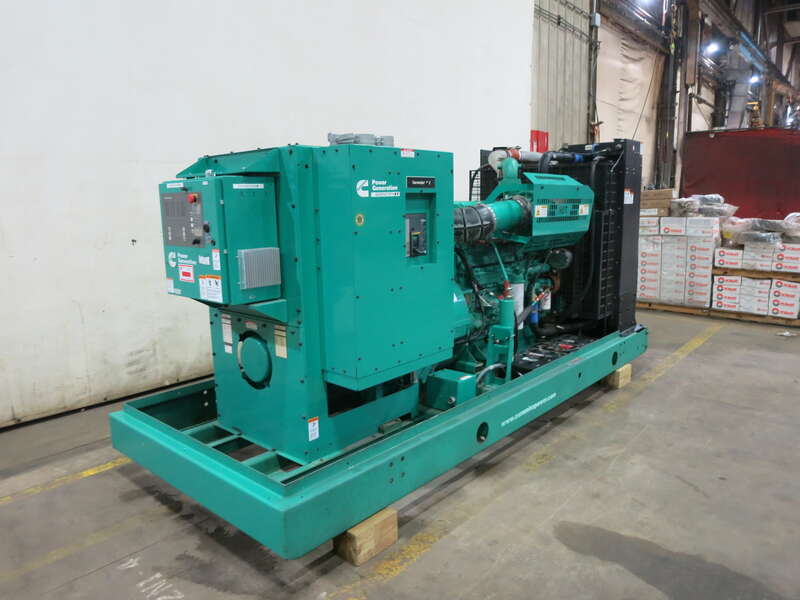 Used Cummins DFEK QSX15-G9 NR2 Diesel Generator 434 Hrs EPA Tier 2