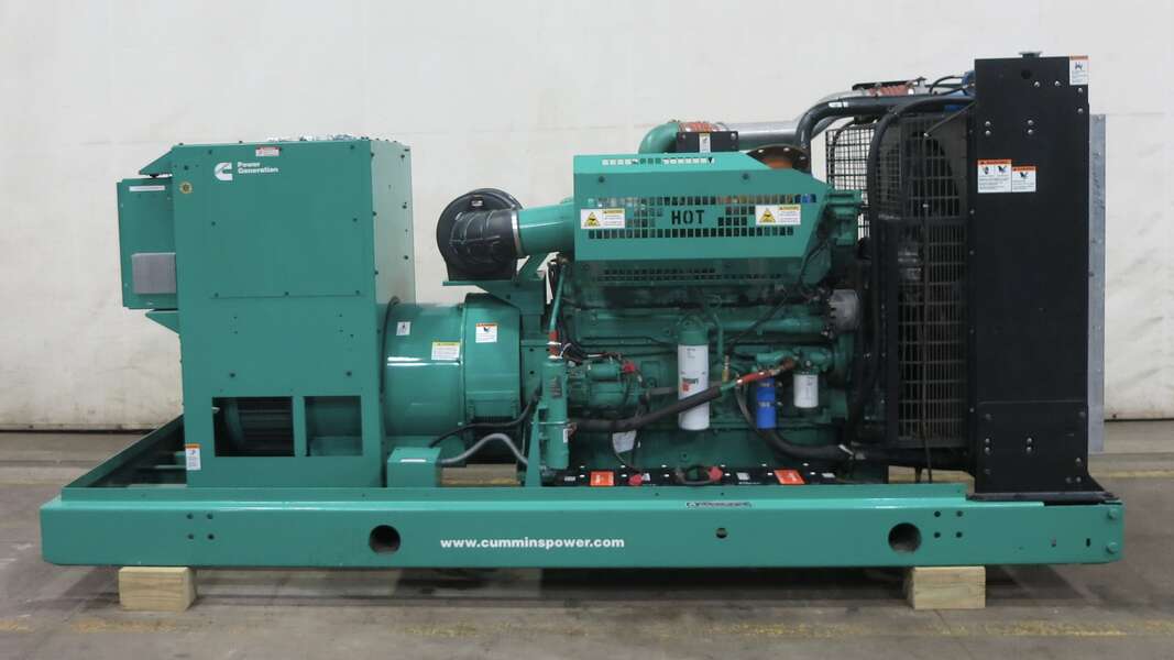 Used Cummins DFEK QSX15-G9 NR2 Diesel Generator 436 Hrs EPA Tier 2