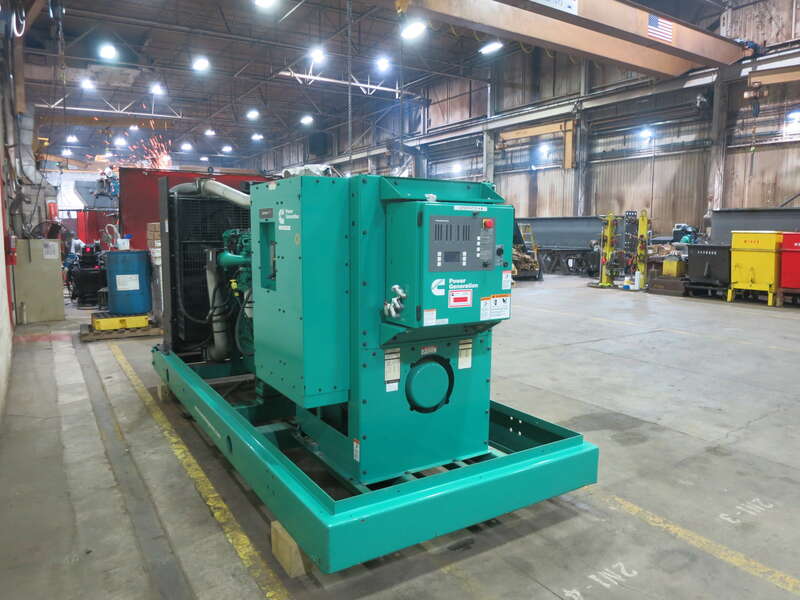 Used Cummins DFEK QSX15-G9 NR2 Diesel Generator 436 Hrs EPA Tier 2