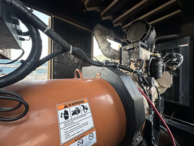 Used Generac SD050 Diesel Generator, 831 Hrs, EPA Tier 2, Single Phase
