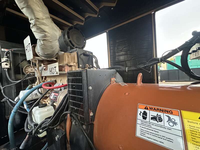 Used Generac SD050 Diesel Generator, 831 Hrs, EPA Tier 2, Single Phase