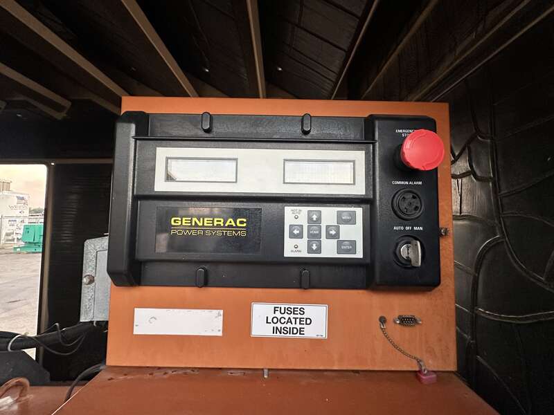 Used Generac SD050 Diesel Generator, 831 Hrs, EPA Tier 2, Single Phase