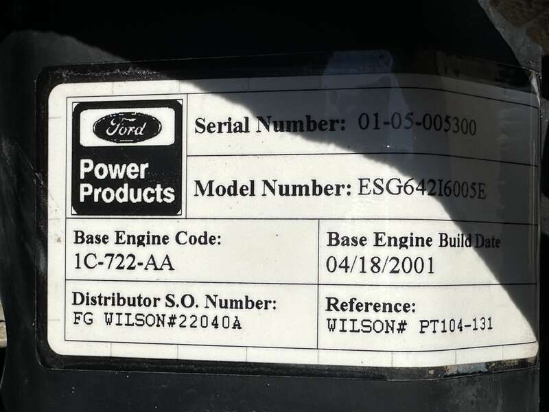 Used Caterpillar / Olympian G35F3S Propane Generator, 611 Hrs, Single Phase