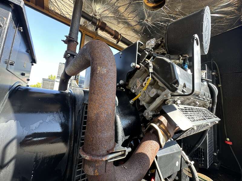 Used Caterpillar / Olympian G55F3S Natural Gas / Propane Generator, 1093 Hrs, Single Phase