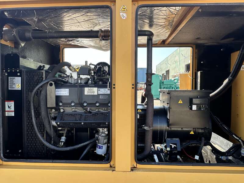 Used Caterpillar / Olympian G55F3S Natural Gas / Propane Generator, 1093 Hrs, Single Phase