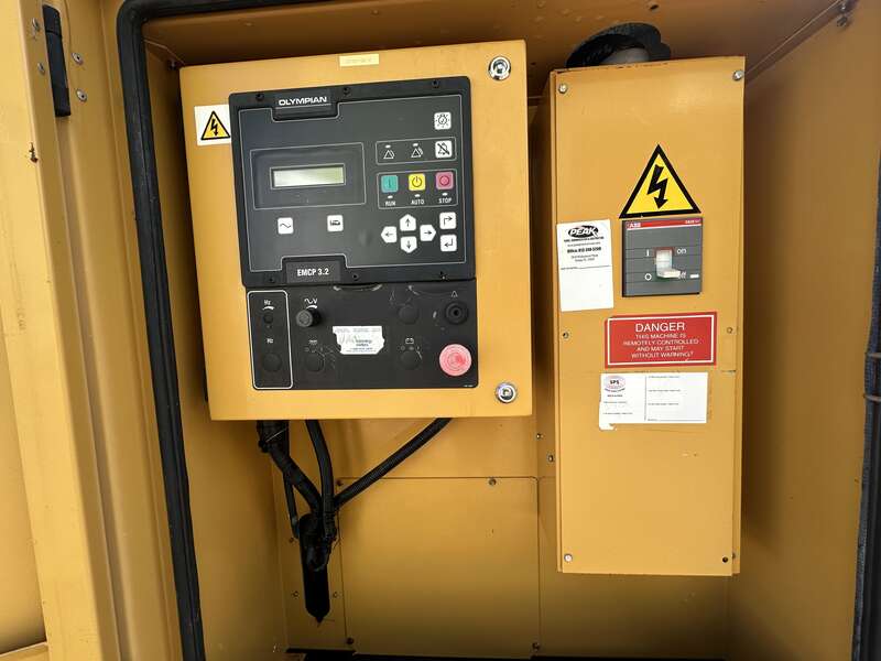 Used Caterpillar / Olympian G55F3S Natural Gas / Propane Generator, 1093 Hrs, Single Phase