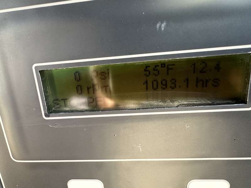 Used Caterpillar / Olympian G55F3S Natural Gas / Propane Generator, 1093 Hrs, Single Phase