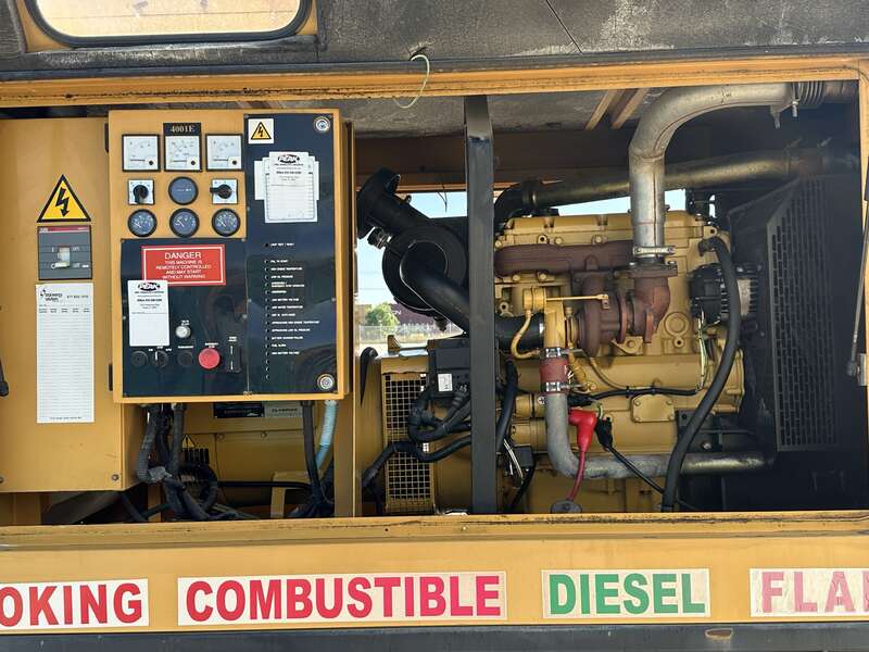 Used Caterpillar D60P4S Diesel Generator, 957 Hrs, Single Phase