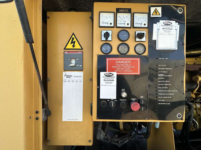 Used Caterpillar D60P4S Diesel Generator, 957 Hrs, Single Phase