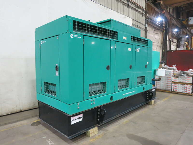 Used Cummins DFEH QSX15-G9 NR2 Diesel Generator 226 Hrs EPA Tier 2