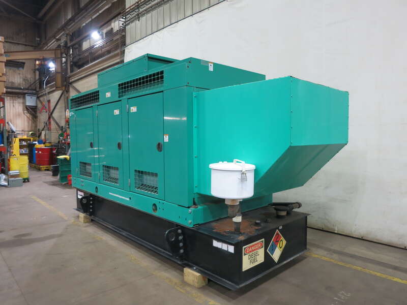 Used Cummins DFEH QSX15-G9 NR2 Diesel Generator 226 Hrs EPA Tier 2