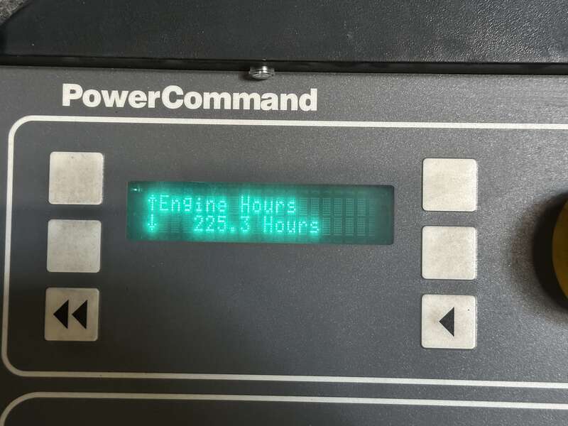 Used Cummins DFEH QSX15-G9 NR2 Diesel Generator 226 Hrs EPA Tier 2