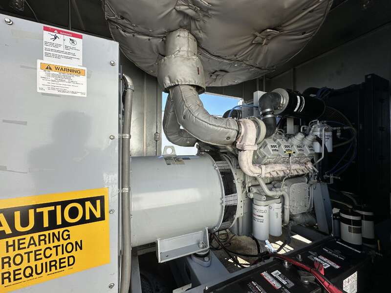 Used Detroit Diesel 500DS4 Diesel Generator, 1067 Hrs