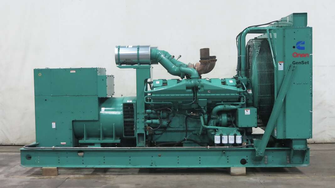 Used Cummins DFJD KTA38-G4 Diesel Generator, 1436 Hrs