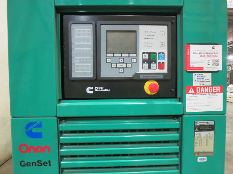 Used Cummins DFJD KTA38-G4 Diesel Generator, 1436 Hrs