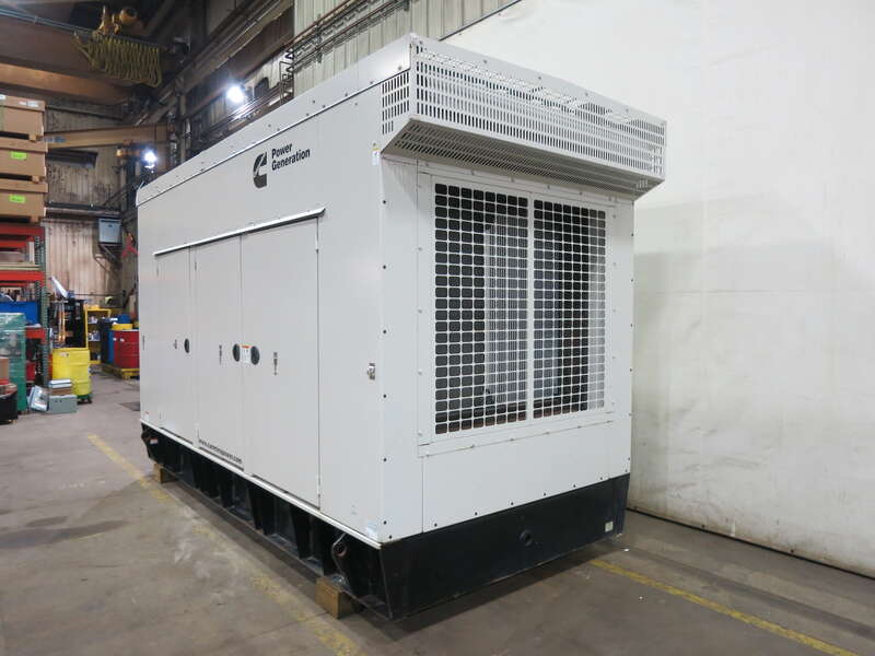 Used Cummins DFEJ QSX15-G9 NR2 Diesel Generator 222 Hrs EPA Tier 2