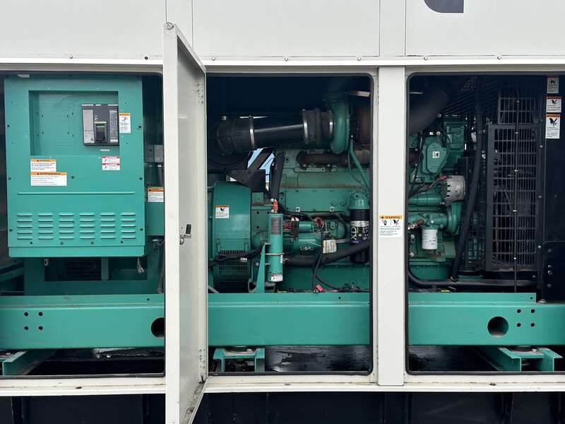 Used Cummins DFEJ QSX15-G9 NR2 Diesel Generator 222 Hrs EPA Tier 2