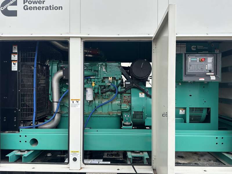 Used Cummins DFEJ QSX15-G9 NR2 Diesel Generator 222 Hrs EPA Tier 2