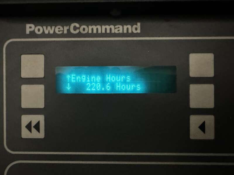 Used Cummins DFEJ QSX15-G9 NR2 Diesel Generator 222 Hrs EPA Tier 2