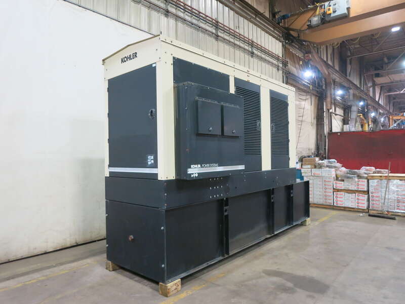 Used Kohler 500REOZVB TAD1641GE Diesel Generator, 198 Hrs, EPA Tier 2