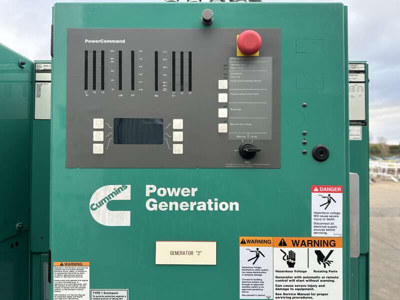 Used Cummins DQGAA Diesel Generator, 610 Hrs, EPA Tier 2