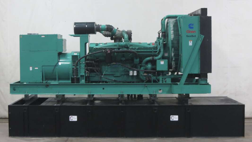 Used Cummins DFLC KTA50-G3 Diesel Generator, 827 Hrs