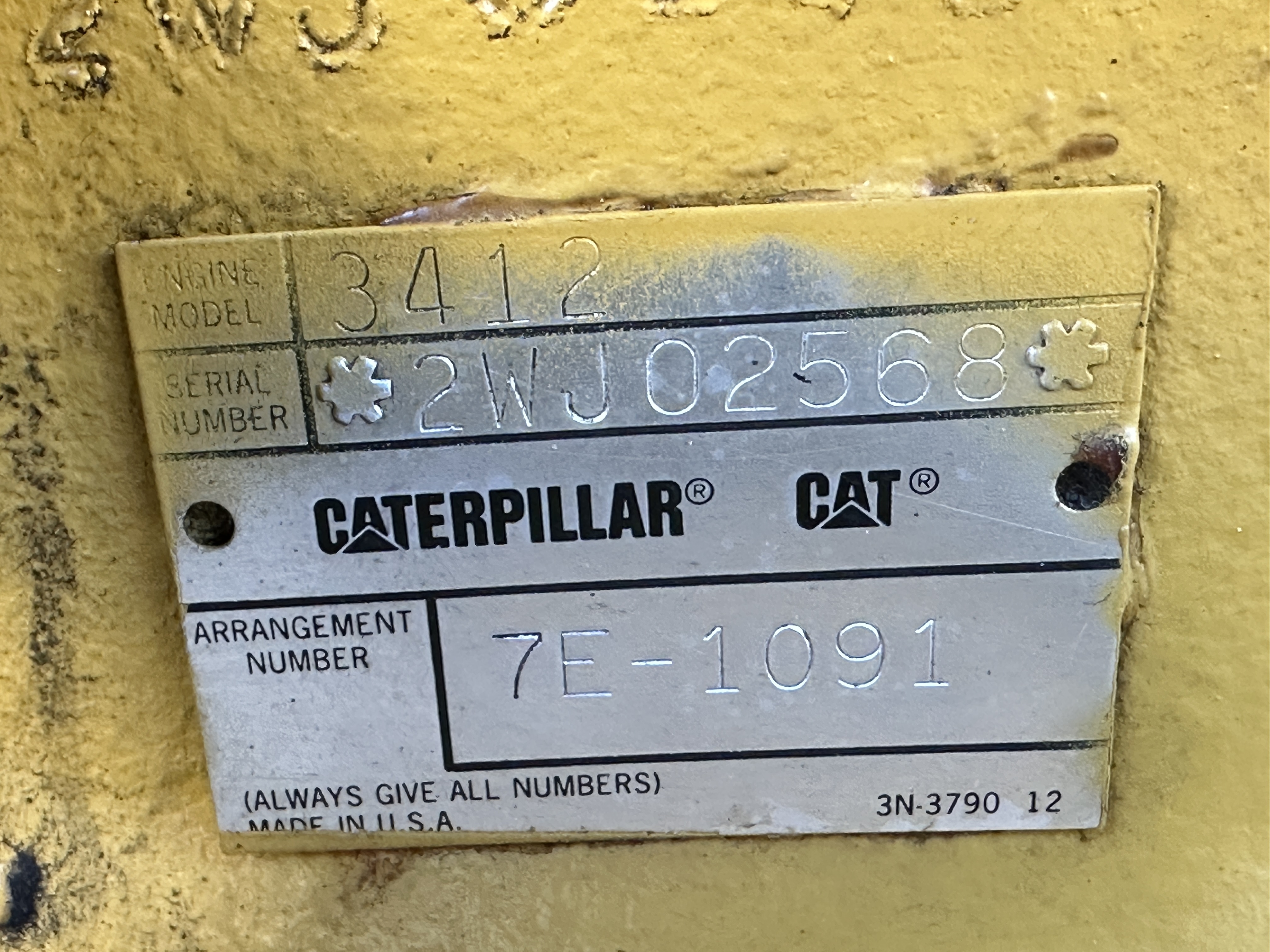 Used Caterpillar 3412 Diesel Generator | 1262 Hrs | 750 KW | 0