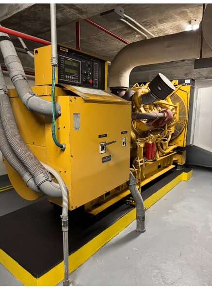 Used Caterpillar 3412 Diesel Generator, 502 Hrs