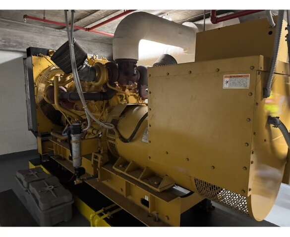 Used Caterpillar 3412 Diesel Generator, 502 Hrs