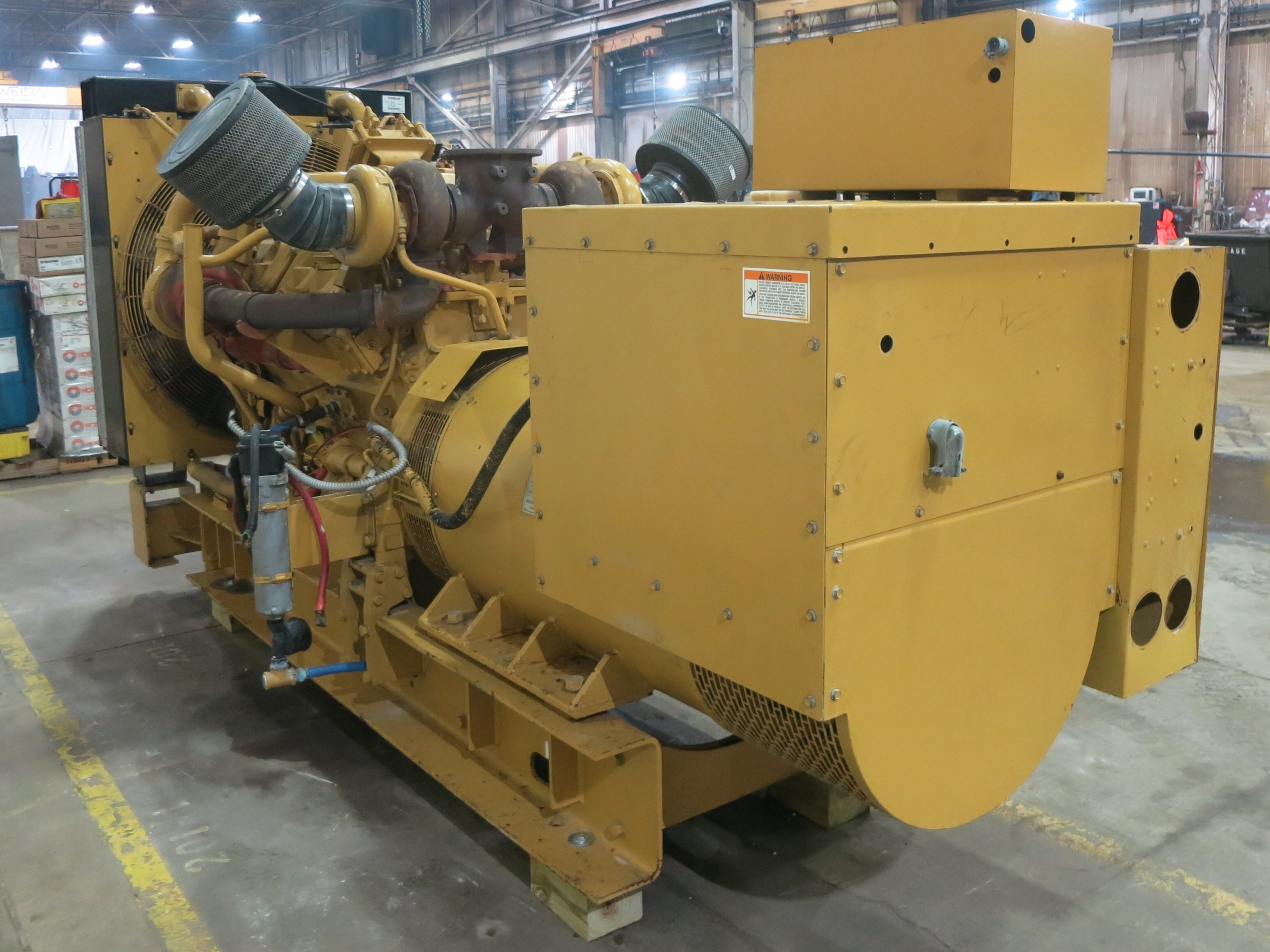 Used Caterpillar 3412 Diesel Generator | 1262 Hrs | 750 KW | 0