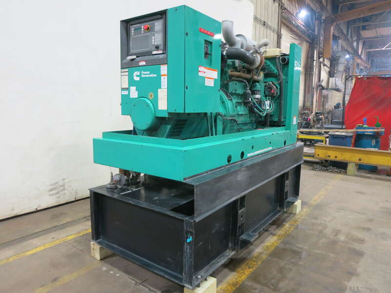 Used Cummins DSHAC QSB7-G5 NR3 Diesel Generator, 5677 Hrs, EPA Tier 3