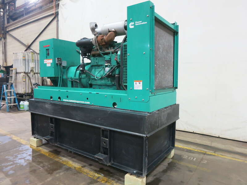 Used Cummins DSHAC QSB7-G5 NR3 Diesel Generator, 5677 Hrs, EPA Tier 3