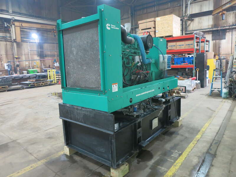 Used Cummins DSHAC QSB7-G5 NR3 Diesel Generator, 5677 Hrs, EPA Tier 3