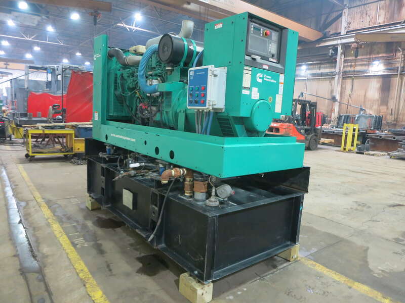 Used Cummins DSHAC QSB7-G5 NR3 Diesel Generator, 5677 Hrs, EPA Tier 3