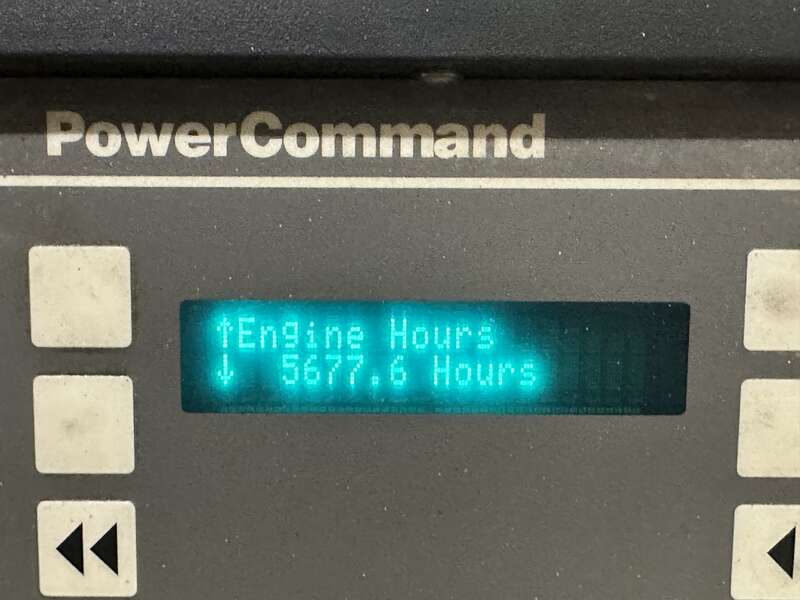 Used Cummins DSHAC QSB7-G5 NR3 Diesel Generator, 5677 Hrs, EPA Tier 3