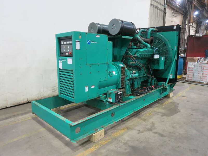 Used Cummins DFGB VTA28-G5 Diesel Generator, 278 Hrs