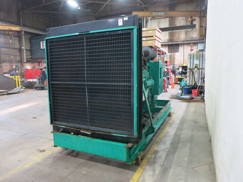 Used Cummins DFGB VTA28-G5 Diesel Generator, 278 Hrs