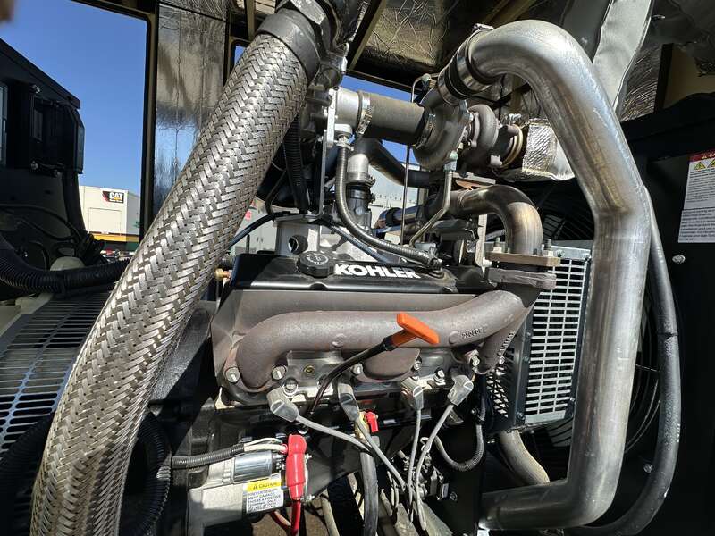 Used Kohler KG80 Natural Gas / Propane Generator, 83 Hrs, EPA Certified