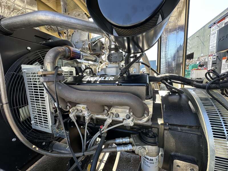 Used Kohler KG80 Natural Gas / Propane Generator, 83 Hrs, EPA Certified