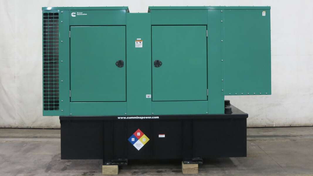 Used Cummins DSGAC QSB7-G5 NR3 Diesel Generator, 119 Hrs, EPA Tier 3