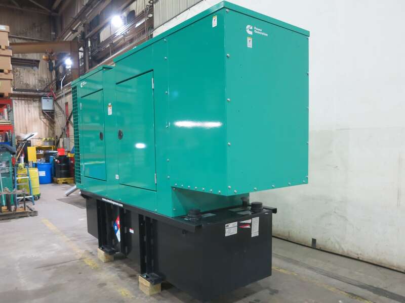 Used Cummins DSGAC QSB7-G5 NR3 Diesel Generator, 119 Hrs, EPA Tier 3