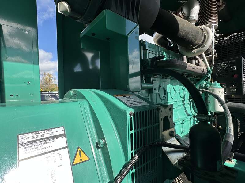 Used Cummins DSGAC QSB7-G5 NR3 Diesel Generator, 119 Hrs, EPA Tier 3